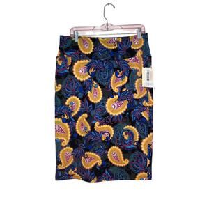 💥NWT Lularoe paisely pencil skirt size XL